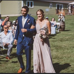 Neutral Bridesmaid Dress